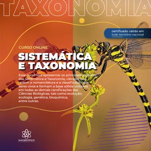 Imagem de capa para o Curso online Sistemática e Taxonomia
