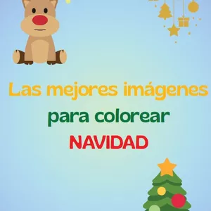 Imagen de portada para Ebook IMÁGENES PARA COLOREAR EN NAVIDAD