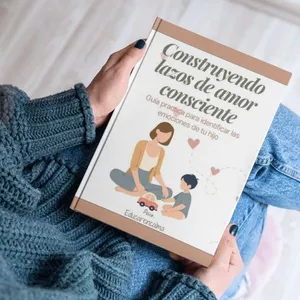 Imagen de portada para Ebook Construyendo lazos de amor consciente: Guía practica para identificar las emociones de tu hijo