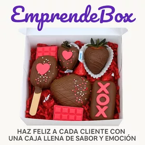 Imagen de portada para Ebook EmprendeBox: Haz Feliz a cada cliente con una caja de llena de sabor y emocion
