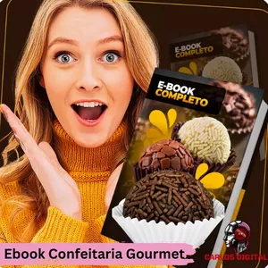 Imagem de capa para o Curso online E-book Confeitaria Gourmet