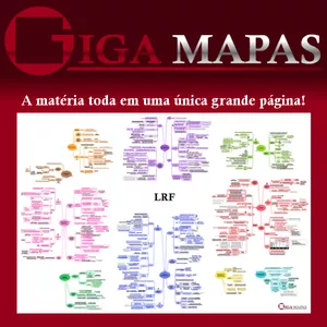 Imagem de capa para o Ebook GigaMapas - Mapas Mentais para Concursos - Lei de Responsabilidade Fiscal