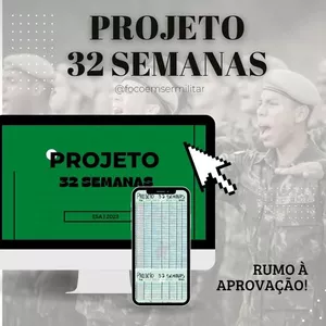 Imagem de capa para o Ebook PROJETO 32 SEMANAS - ESA