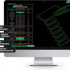 Imagem de capa para o Curso online Escada PRO - Planilha de dimensionamento