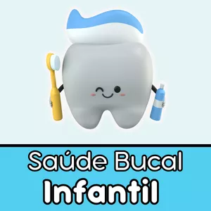 Imagem de capa para o Ebook Saúde Bucal Infantil