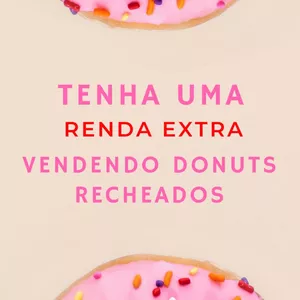 Imagem de capa para o Ebook Renda Extra com Donuts Recheados