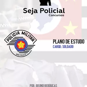 Imagem de capa para o Ebook PLANO DE ESTUDO - PMSP - SOLDADO