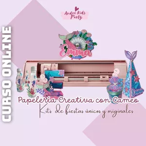 Imagen de portada para Curso online APRENDE PAPELERÍA CREATIVA CON SILHOUETTE CAMEO