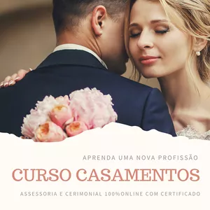 Imagem de Curso Básico Organização de Casamentos  criado por Allê Mendonça na hotmart