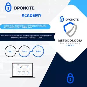 Imagem de capa para o Curso online DPONOTE -Metodologia Data Privacy - DNMDP -LGPD