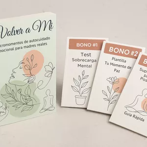 Imagen de portada para Ebook Método Volver a Mí – Micromomentos de autocuidado emocional para madres reales
