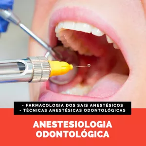 Imagem de capa para o Curso online ANESTESIA LOCAL em Odontologia 2.0 - Anestesia sem medo! - PRÉ VENDA