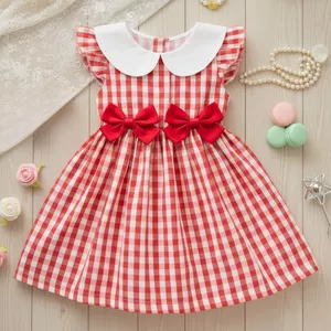 Imagem de capa para o Ebook MOLDE VESTIDO GOLA BONECA - GRADE DE 3 MESES A 8 ANOS