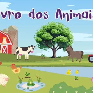 Imagem de capa para o Ebook 📚Recurso Educativo: Livro dos Animais 🐾