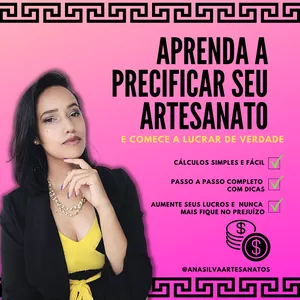 Imagem de capa para o Curso online Aprenda a precificar seu Artesanato