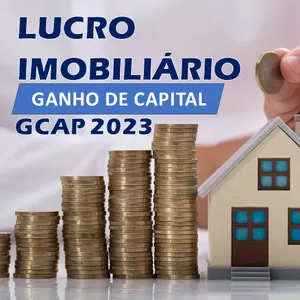 Imagem de capa para o Curso online Como fazer a declaração do Lucro Imobiliário GCAP - Ganho de Capital 