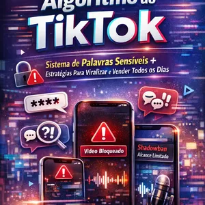 Imagem de capa para o Ebook Proteja sua Conta no TikTok Shop: Erros Comuns e Como Evitá-los