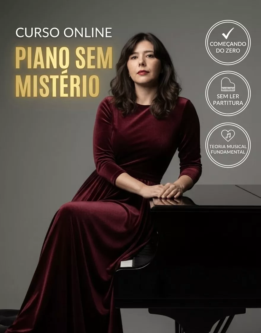 Piano e teclado sem mistério!