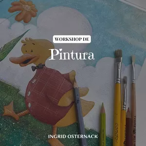 Imagem de capa para o Evento online Workshop de Pintura - Ilustração de Livros Infantis - Realizado em 9/11