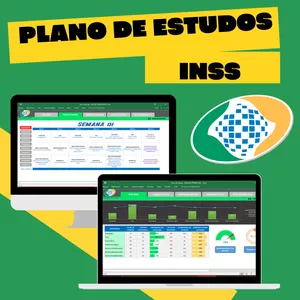 Imagem de capa para o Curso online Plano de Estudos para INSS + 1.000 Questões Comentadas de Previdenciário - Vença o edital em 6 semanas!!
