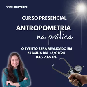 Imagem de capa para o Curso online CURSO ANTROPOMETRIA NA PRÁTICA - EDIÇÃO BRASÍLIA
