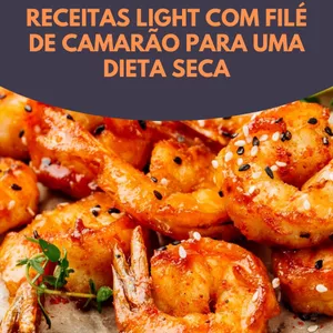 Imagem de capa para o Ebook Sabor Light com Camarão