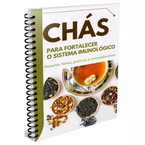 Imagem de capa para o Ebook CHÁS PARA FORTALECER O SISTEMA IMUNOLÓGICO