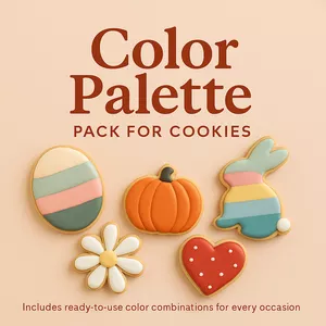 Cover image for Ebook Color Palette: Pack for cookies 