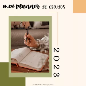 Imagem de capa para o Ebook Planner de Estudos 