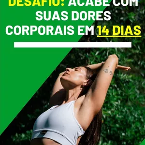 Imagem de capa para o Ebook Desafio: Acabe com suas DORES CORPORAIS EM 14 DIAS  