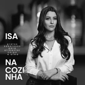Imagem de capa para o Ebook Isa na Cozinha - receitas práticas e saborosas.