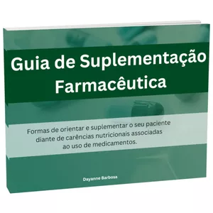 Imagem de capa para o Ebook Guia de Suplementação Farmacêutica