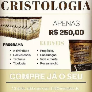 Curso de Introdução à Cristologia por Ministério Palavra Adoração e Fogo.