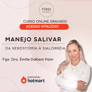 Imagem de capa para o Curso online Manejo Salivar - da Xerostomia à Sialorréia