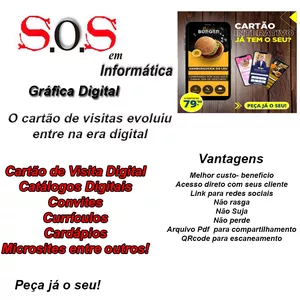 Imagem de capa para o Ebook Cartão de Visita Digital