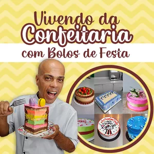 Imagem do curso Vivendo da Confeitaria com Bolos de Festa