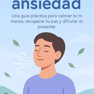 Imagen de portada para Ebook Vivir sin ansiedad – Una guía práctica para entenderte, calmarte y acompañarte