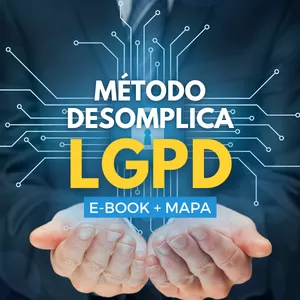 Imagem de capa para o Ebook MÉTODO DESCOMPLICA LGPD