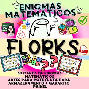 Imagem de capa para o Ebook ENIGMAS MATEMÁTICOS FLORKS