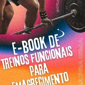 Imagem de capa para o Ebook E-book de treinos funcionais para emagrecimento
