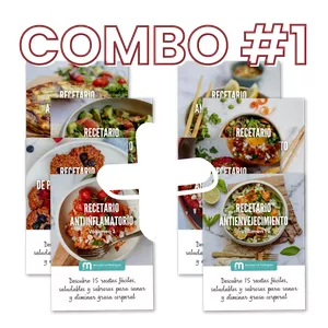 Imagen de portada para Curso online COMBO #1: Pack Antiinflamatorio + Pack Antienvejecimiento