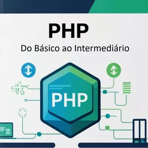 Imagem de capa para o Ebook PHP - Do Básico ao Intermediário