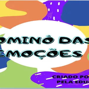 Imagem de capa para o Ebook Jogo das Emoções