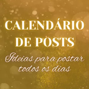 Imagem de capa para o Ebook Calendário de Posts