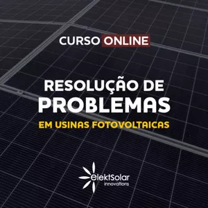 Imagem do curso Curso Online e Ao Vivo de Solução de Problemas em Usinas Fotovoltaicos
