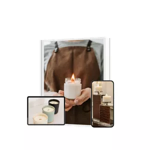 Imagem de capa para o Ebook Velas Aromáticas de Lujo