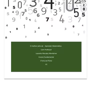 Imagem de capa para o Ebook Aprendendo Matemática do melhor jeito ensino fundamental 