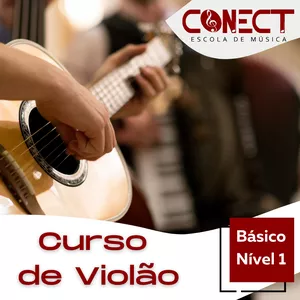 Imagem de capa para o Curso online Violão (Básico) Nível I Com Elias Santos