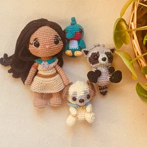 Imagem de capa para o Ebook Pocahontas e amigos