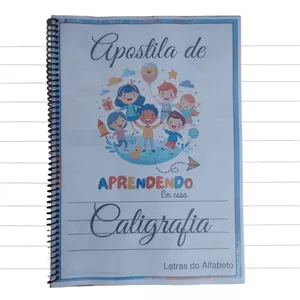 Imagem de capa para o Ebook Apostila em PDF Caligrafia